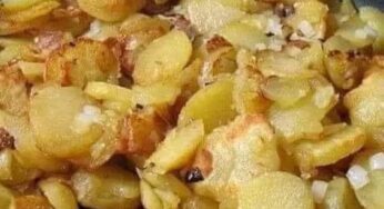 FRIED POTATOES AND ONIONS