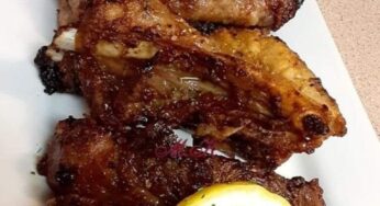Air fried lemon pepper baby back ribs￼￼