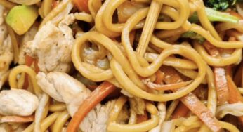 Hoisin Chicken with noodles