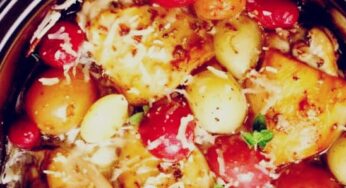 recipe Slow Cooker Garlic Parmesan Chicken yummmy