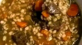 Soupe au Bœuf et à l’Orge Recipe