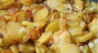 FRIED POTATOES AND ONIONS