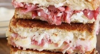 Reuben Sandwich with Homemade Russian Dressing