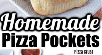 HOMEMADE PIZZA POCKETS