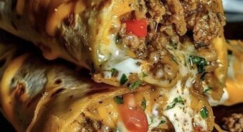 Nacho Cheese Beef Wrap