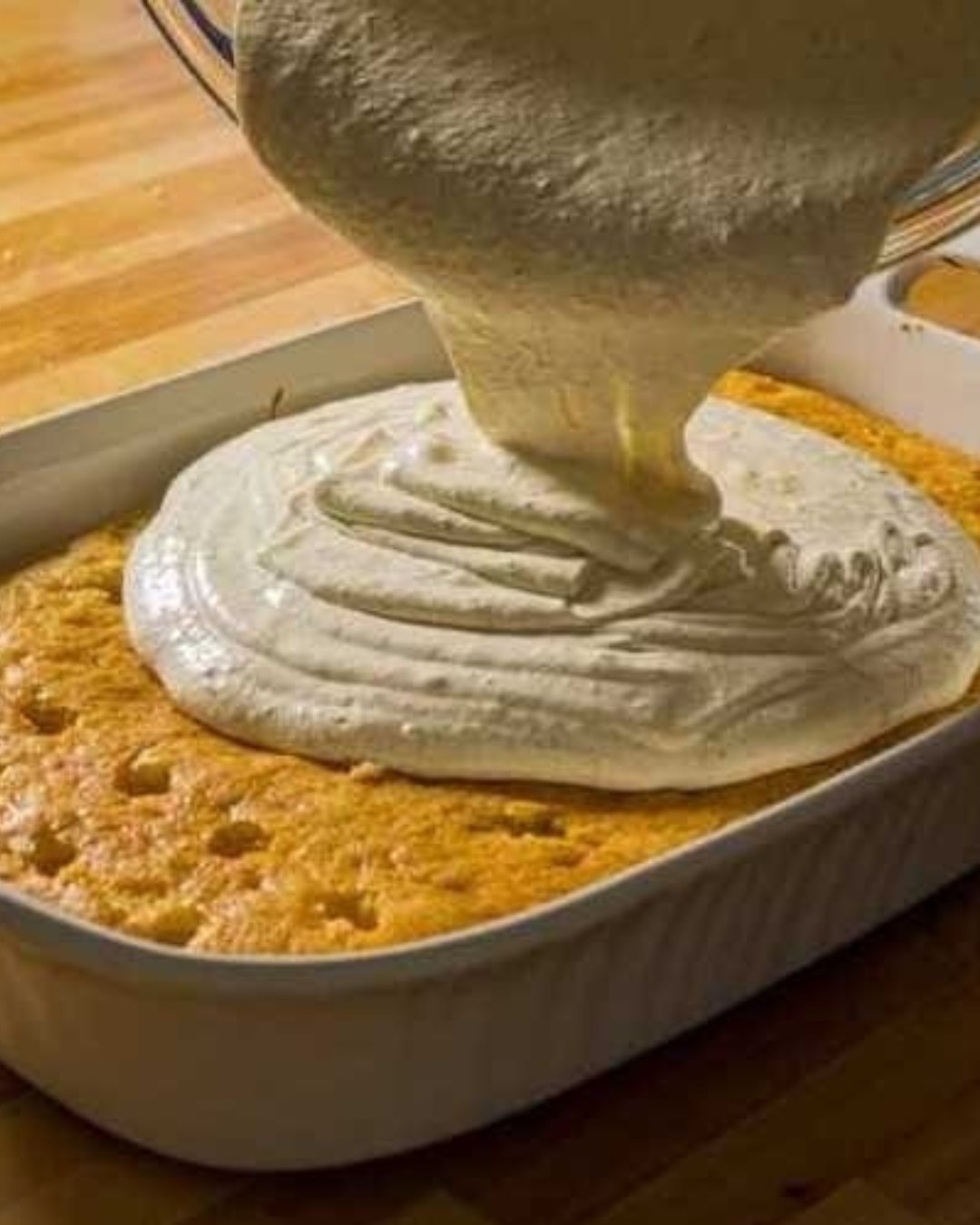 Eggnog Poke Cake Recipe