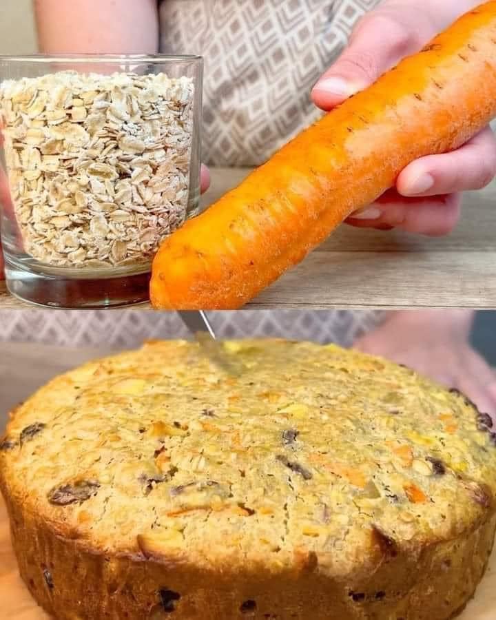 Oatmeal  Apple and Carrot Breakfast Bake