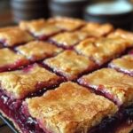 Cherry Pie Bars Recipe: Delicious homemade cherry pie bars with a golden, buttery crust and vibrant cherry filling, perfect for any occasion.