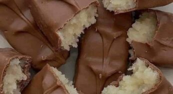 Homemade Chocolate Coconut Bars Recipe