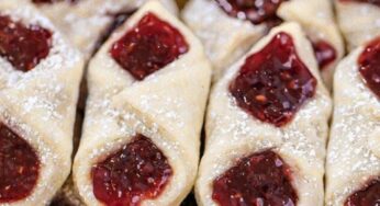 Jam Filled Kolaczki Cookies
