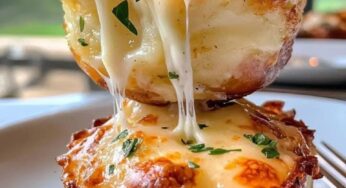 Cheesy Mashed Potato Muffins