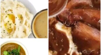 Chicken Gravy, Beef Gravy, and Mushroom Gravy