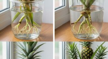 How to Grow Pineapples at Home step by step easy Way : 10 steps