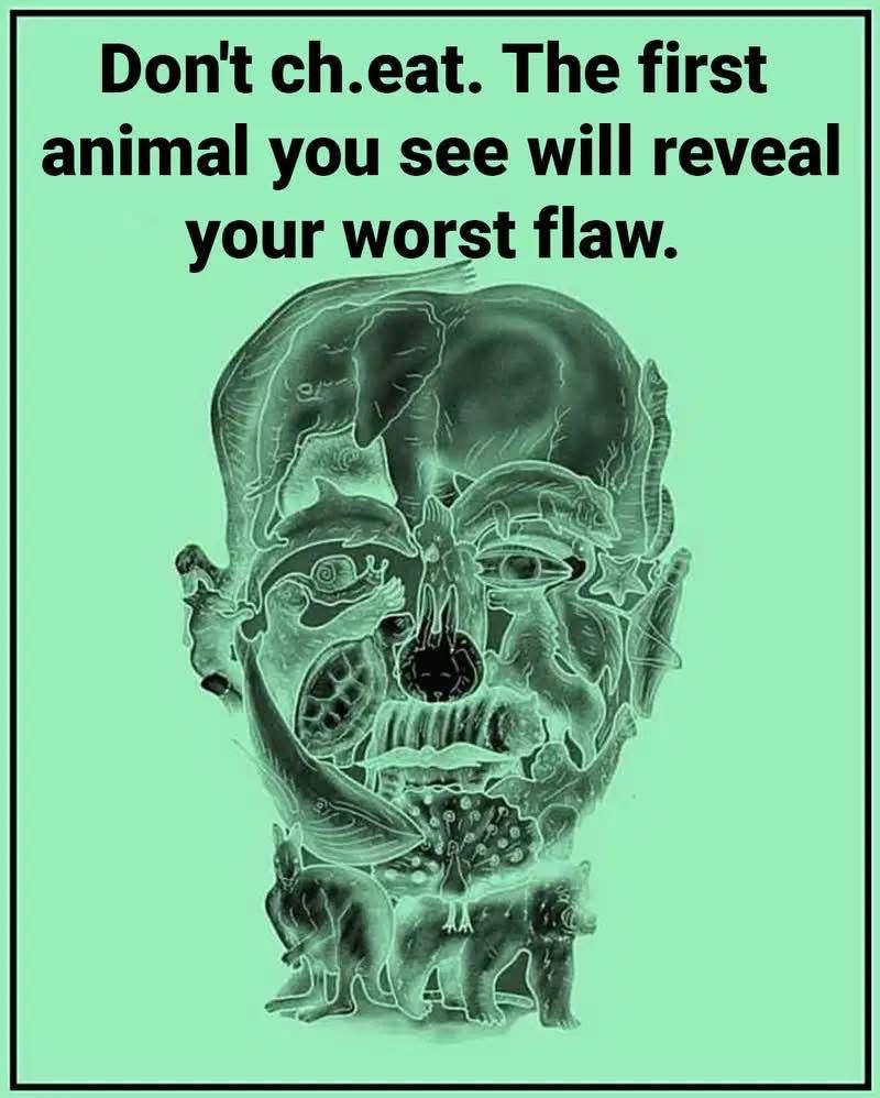 The First Animal You See in This Optical Illusion Reveals Your Deepest Flaw  Are You Ready