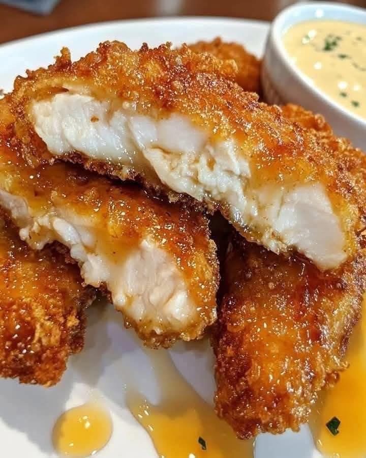 Crispy Honey Butter Chicken Tenders