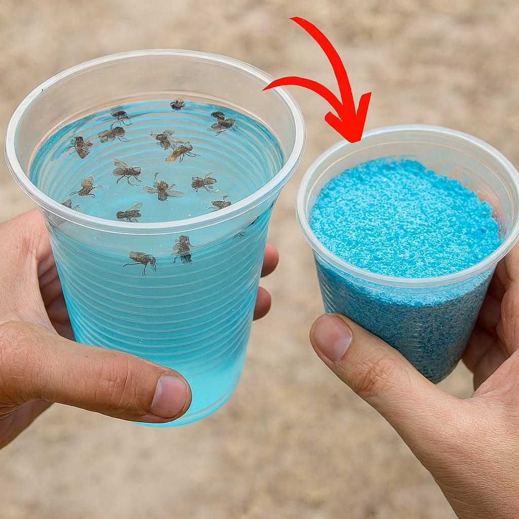 It makes flies, mosquitoes and cockroaches fly away in less than 10 minutes