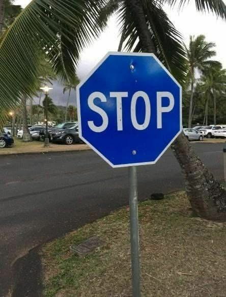 Blue Stop Signs: What They Really Mean (And Why You Sometimes See Them)