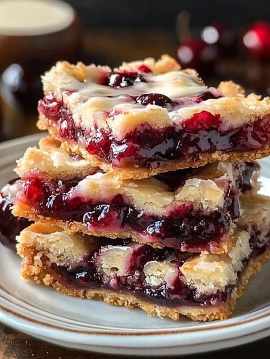 Cherry Pie Bars Recipe