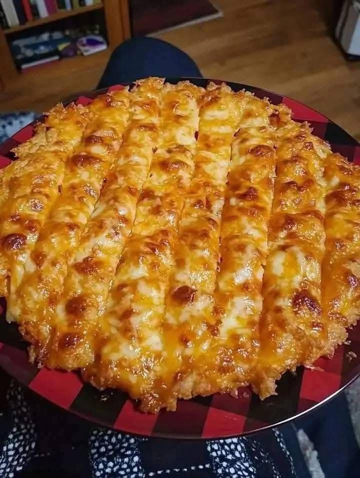 Cheesy Garlic Breadsticks Recipe (Big Batch!)