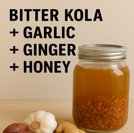 Try This Super Combination: Bitter Kola, Garlic, Ginger & Cloves (with Optional Honey)