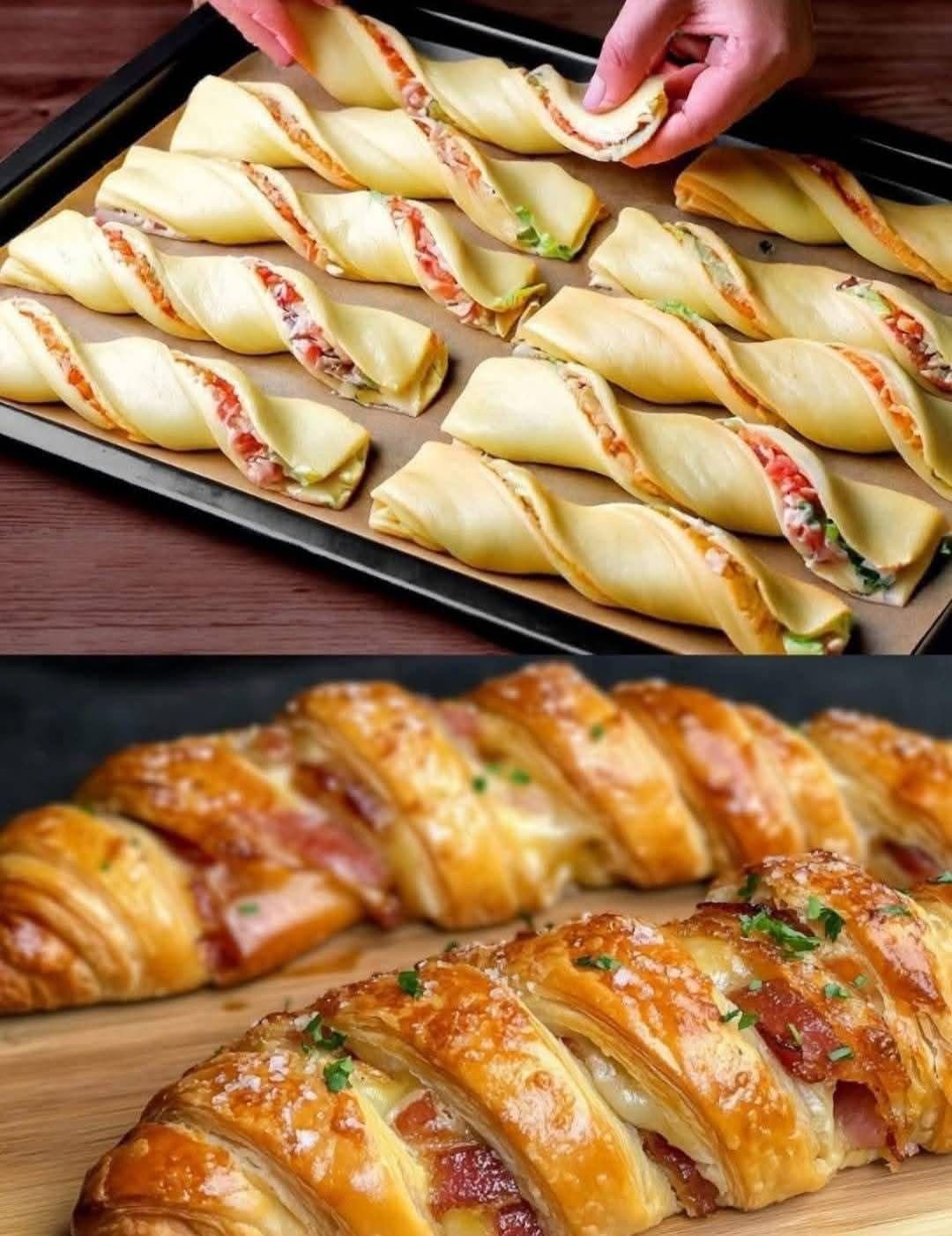 Quick Puff Pastry Appetizer Platter