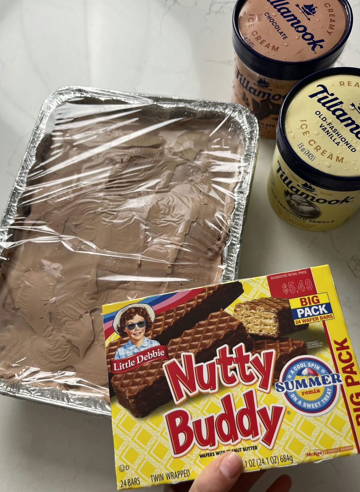 Layered Little Debbie Summer Dessert