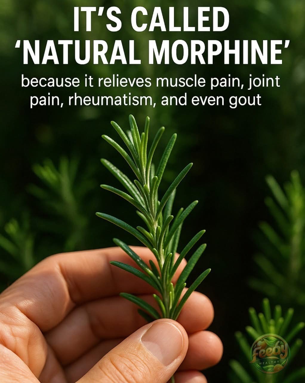 Discover the Power of Rosemary Natural Morphine in Your Own Home