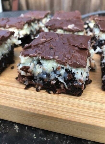 Chocolate Coconut Brownies
