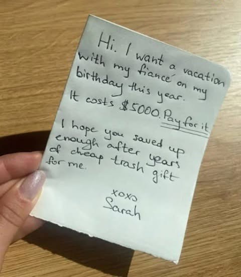 Our Granddaughter Sent Us a Note with Disgusting Text Demanding $5000 — So We Decided to Teach Her a Lesson