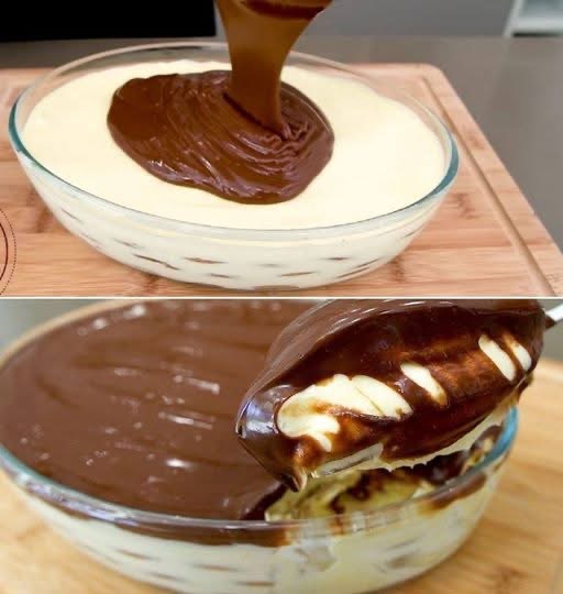 Delicious creamy dessert simple recipe with a wonderful taste