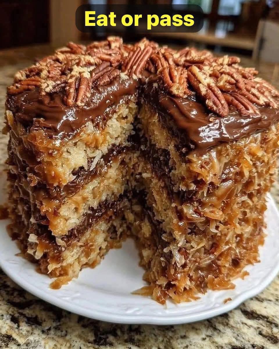 Family German Chocolate Cake