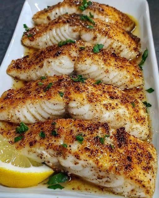 Zesty Lemon Butter Fish Fillet