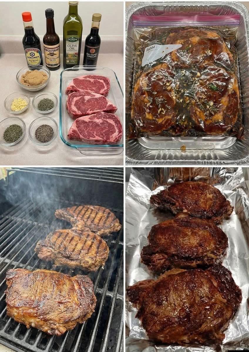 Balsamic Soy Worcestershire Steak Marinade