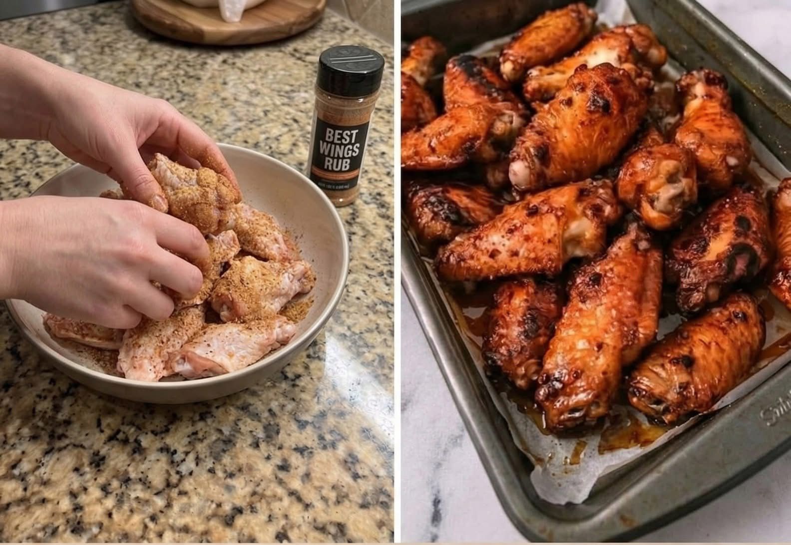 Oven Baked Chicken Wings