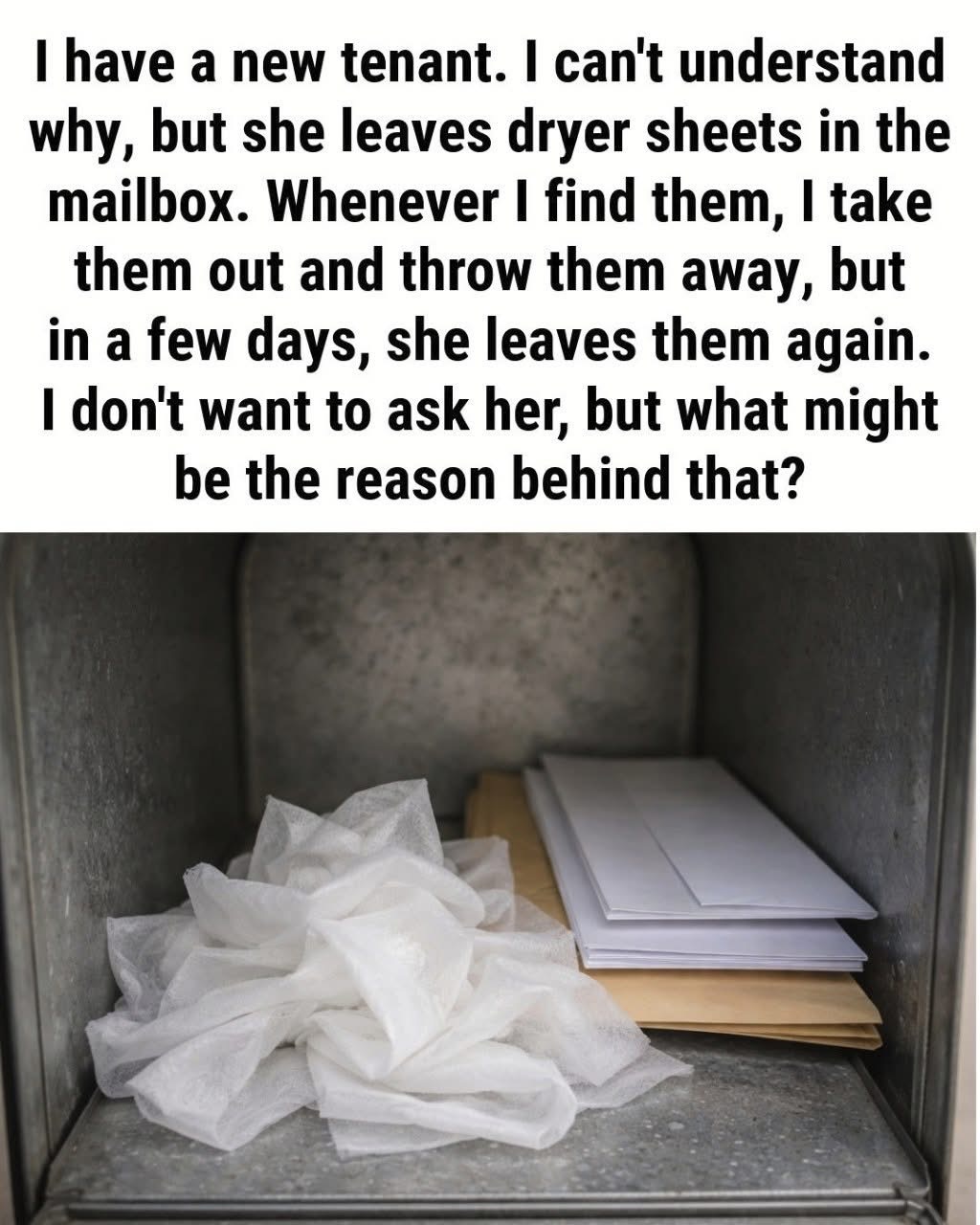 What It Means If You Find a Dryer Sheet in Your Mailbox (And Why You Should Leave It There!)