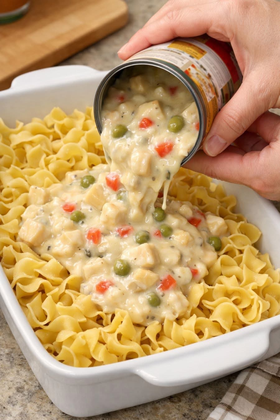 Creamy Chicken Noodle Casserole