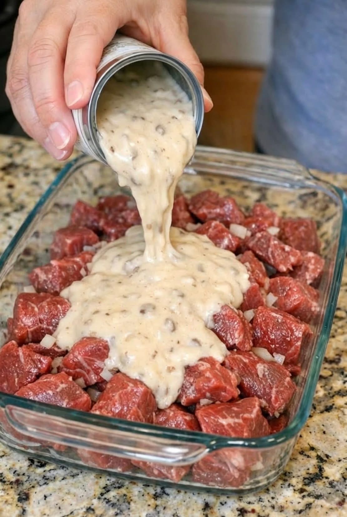 Beef Tips in Creamy Mushroom Sauce
