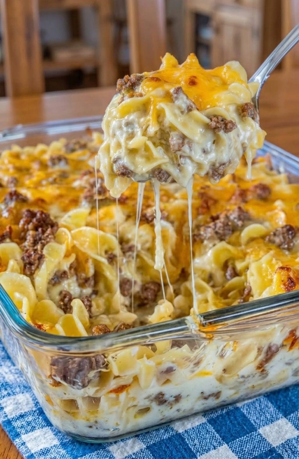 Creamy Beef and Noodle Casserole