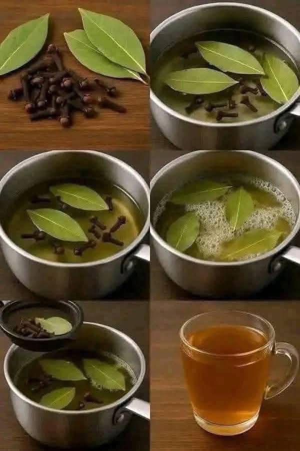 Bay Leaf and Clove Herbal Tea