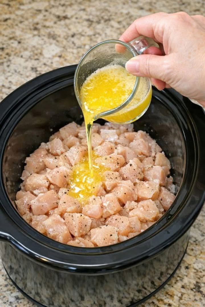 Slow Cooker Butter Chicken Bites