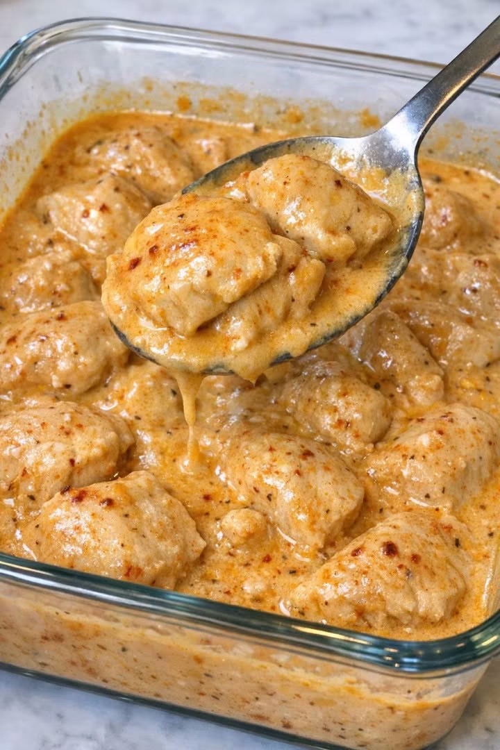 Creamy Baked Ranch Chicken Bites