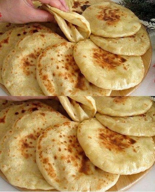 Soft and Fluffy Skillet Flatbreads