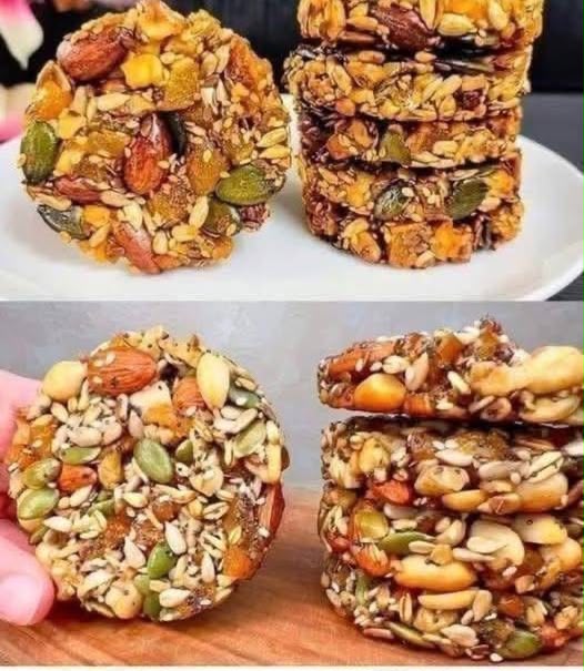 Healthy Mediterranean Energy Cookies