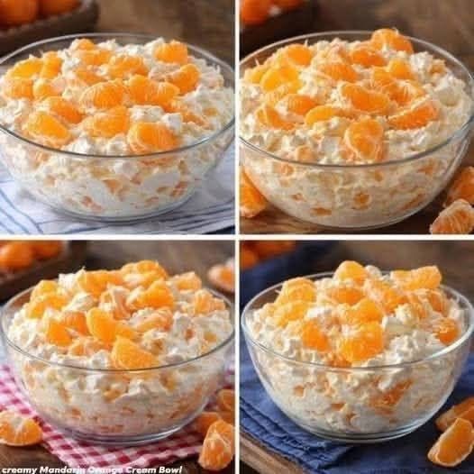 Creamy Mandarin Orange Fluff Salad