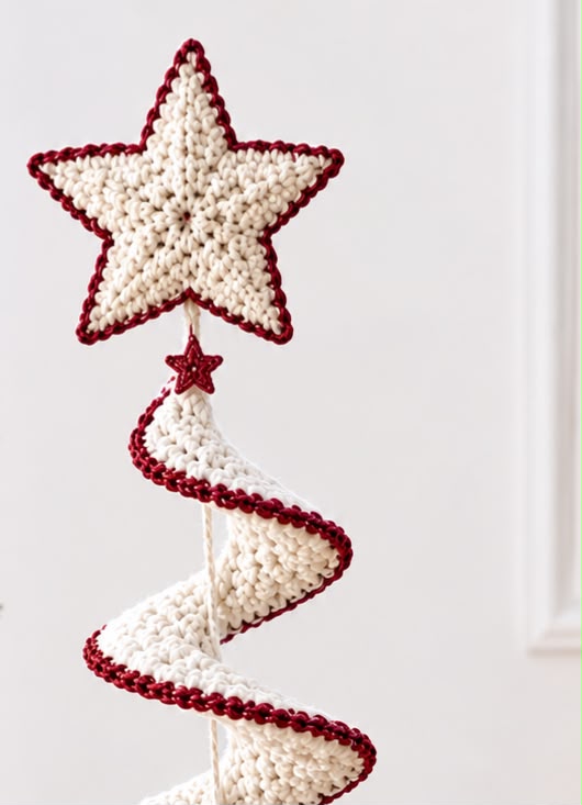 Crochet Spiral Christmas