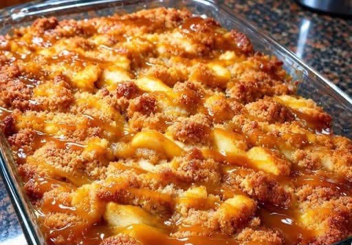 Caramel Apple Cobbler